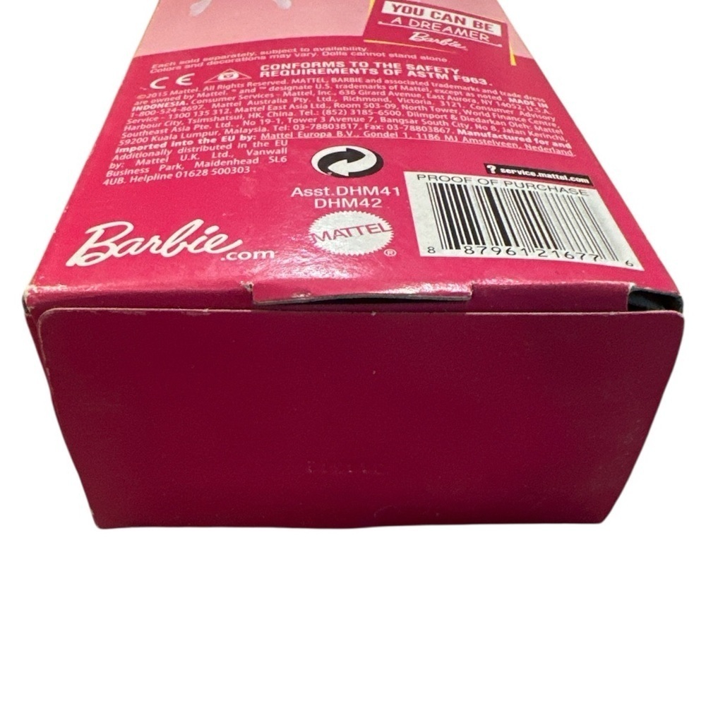 Mattel Barbie Ballerina You Can Be A Dreamer Doll Pink Tiara And Ballet Outfit - Picture 7 of 8